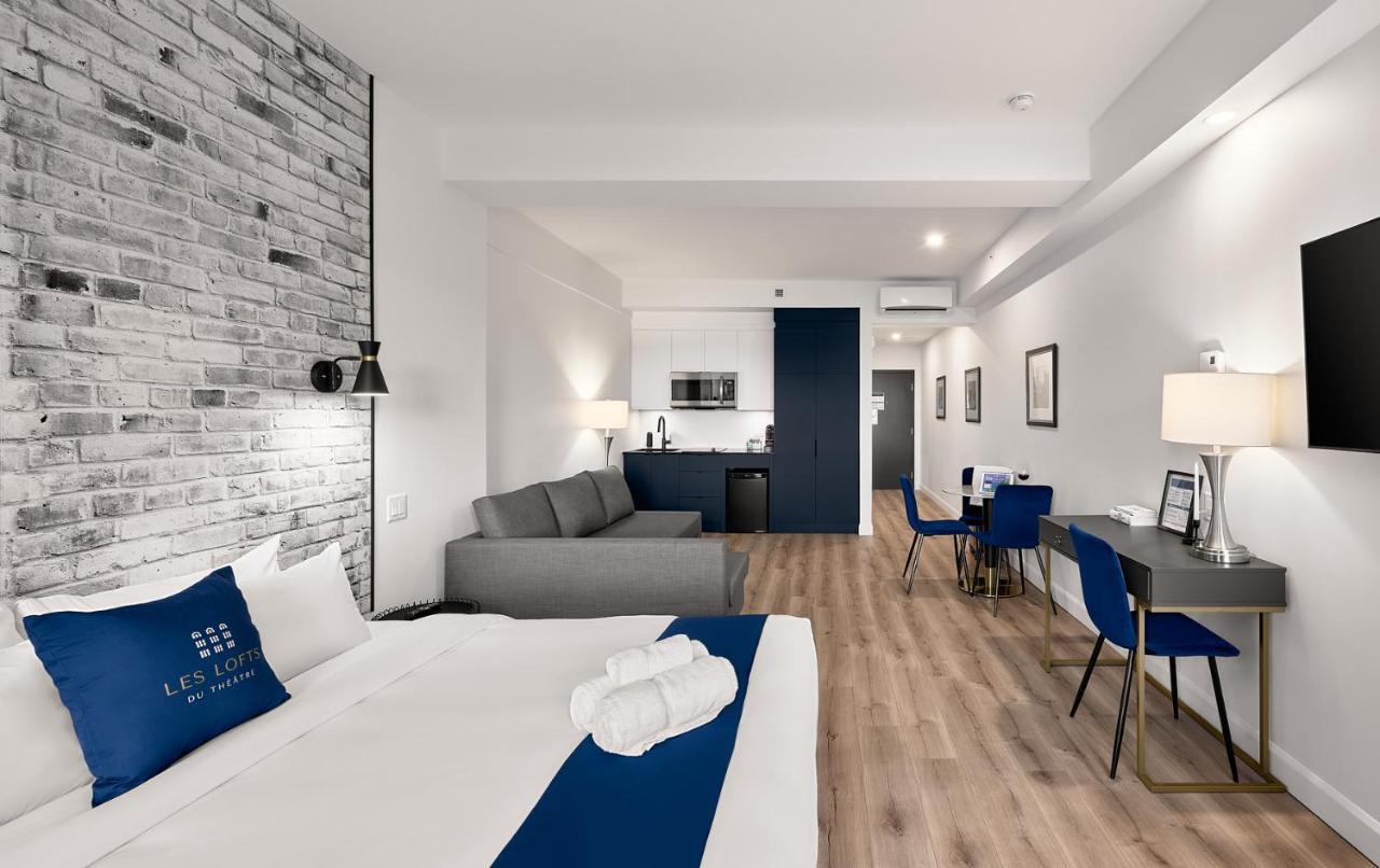 شقة Les Lofts Du Theatre مدينة كويبيك المظهر الخارجي الصورة