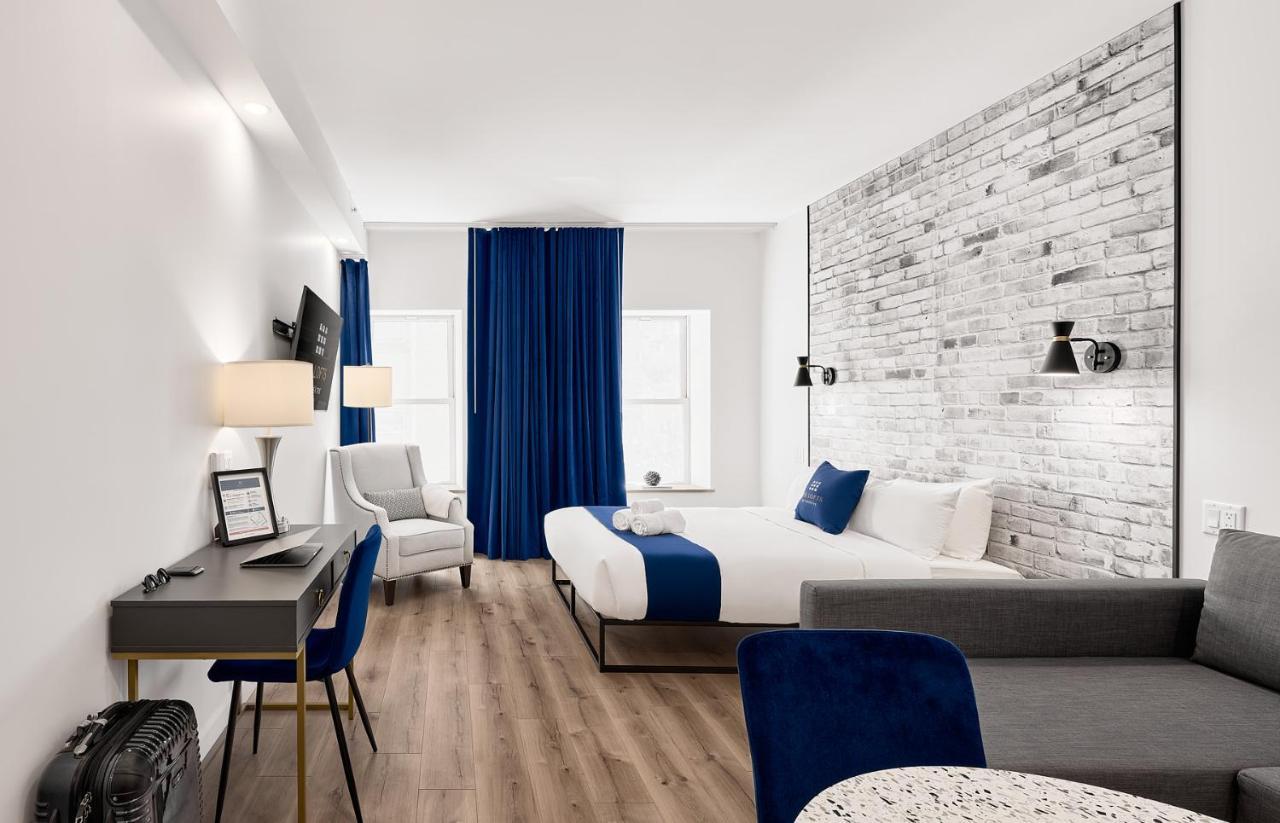 شقة Les Lofts Du Theatre مدينة كويبيك المظهر الخارجي الصورة