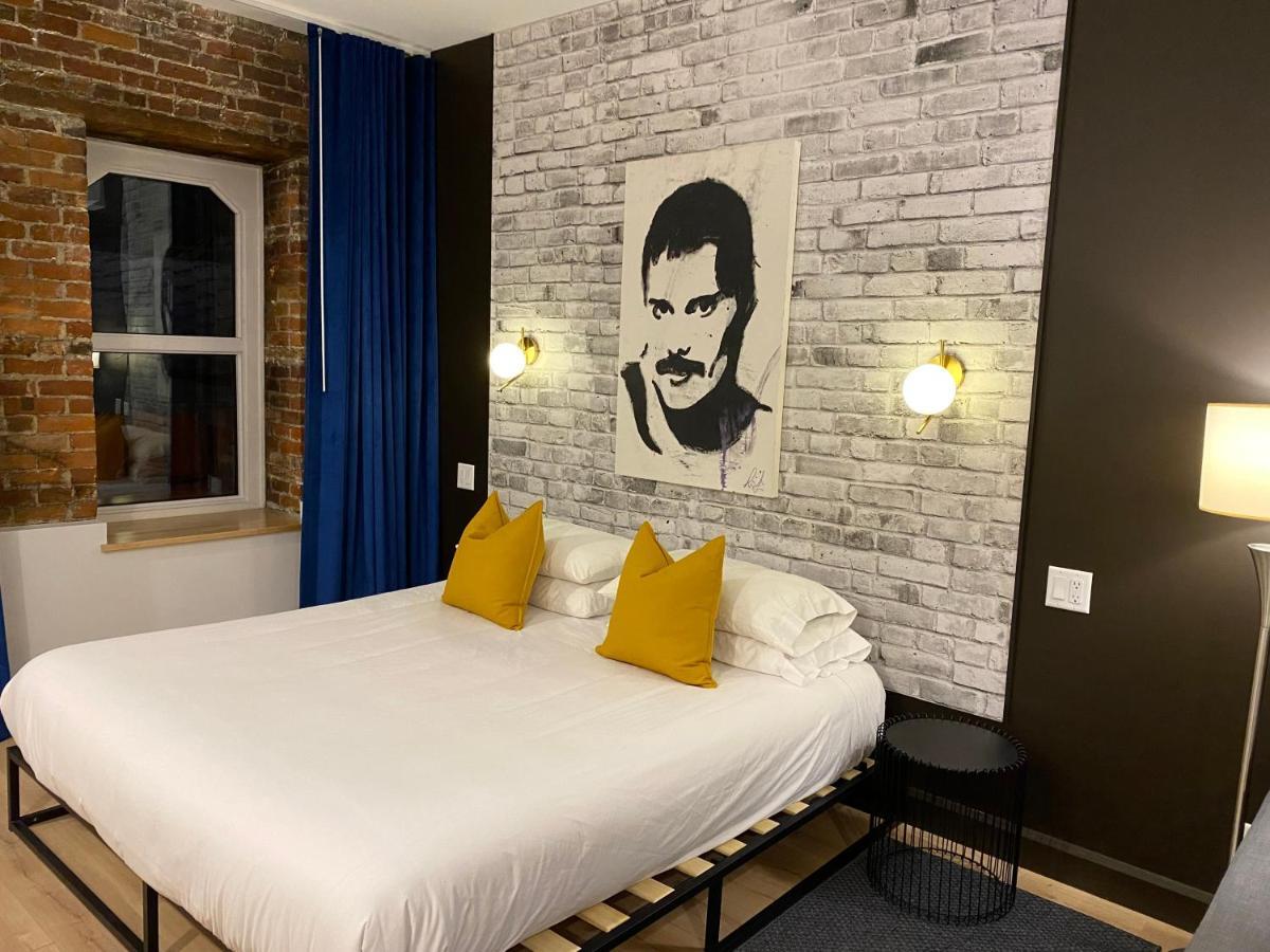 شقة Les Lofts Du Theatre مدينة كويبيك المظهر الخارجي الصورة
